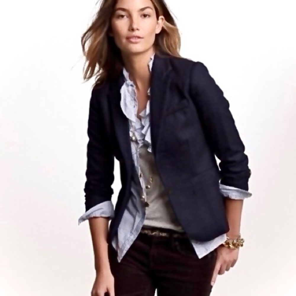 J. Crew schoolboy Navy BlazerSize 2